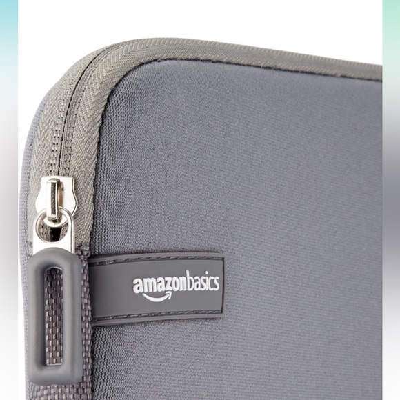 Amazon Basics Laptop Sleeve Protective Cover 11.6” Grey - Picture 2 of 4